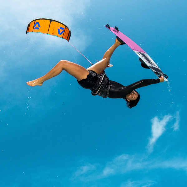 Kitesurfing
